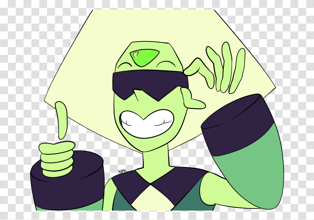 Steven Universe Peridot With Glasses, Sunglasses, Drawing Transparent Png