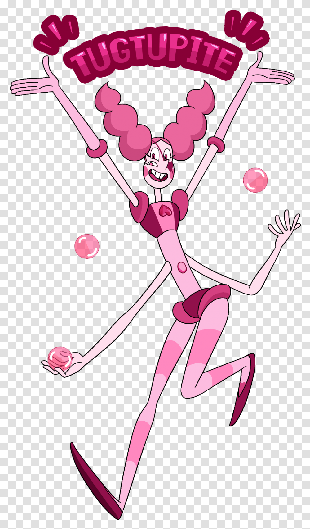 Steven Universe Pink Pearl And Spinel Fusion, Juggling, Scissors, Blade, Weapon Transparent Png