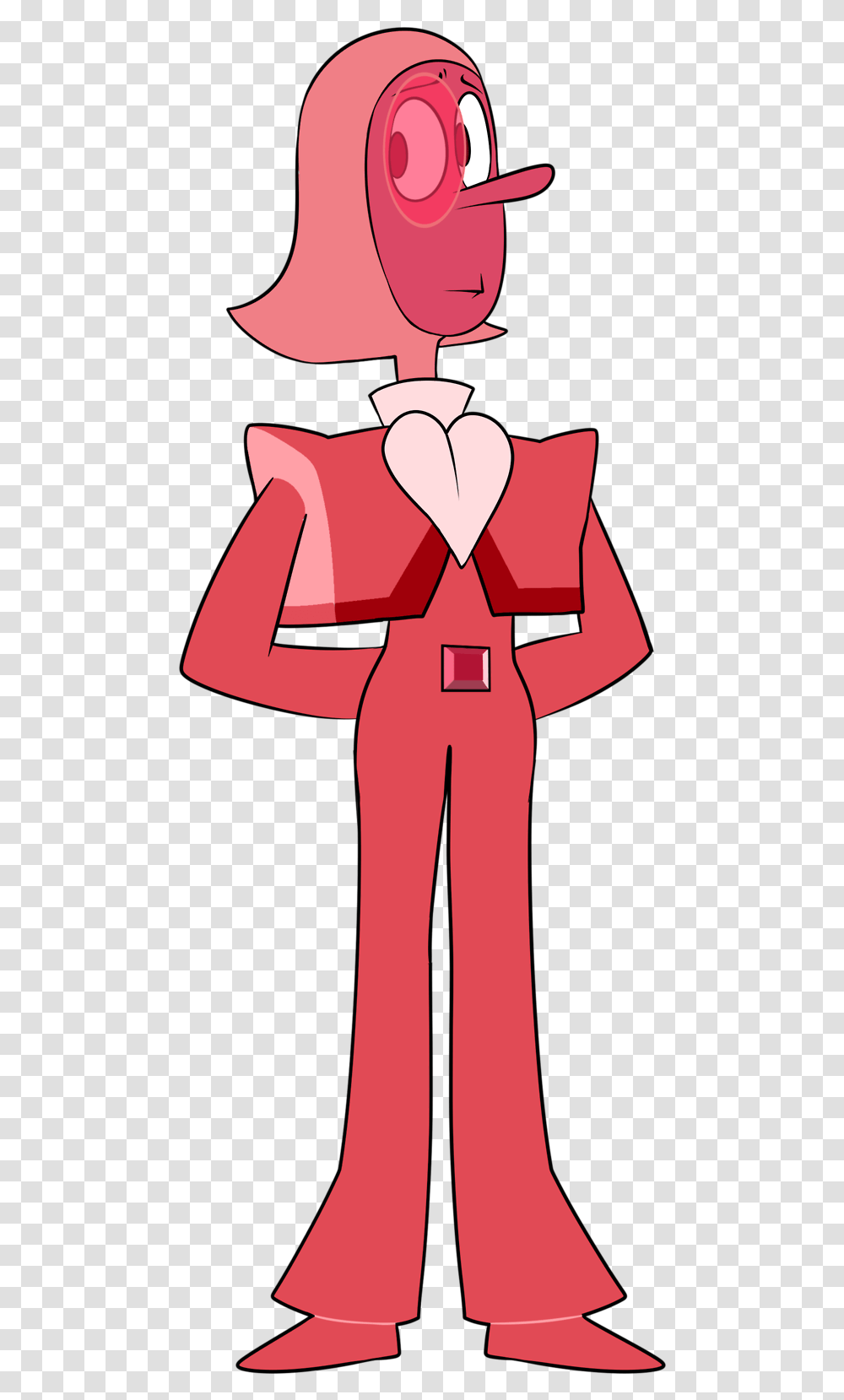 Steven Universe Red Zircon, Suit, Overcoat, Female Transparent Png