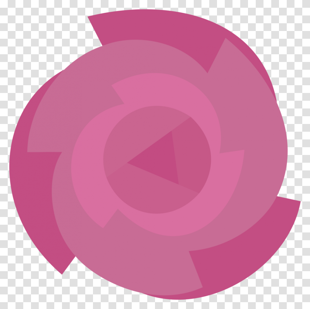 Steven Universe Rose Symbol Steven Universe Rose Quartz Symbol, Sphere, Plant, Crystal, Sweets Transparent Png