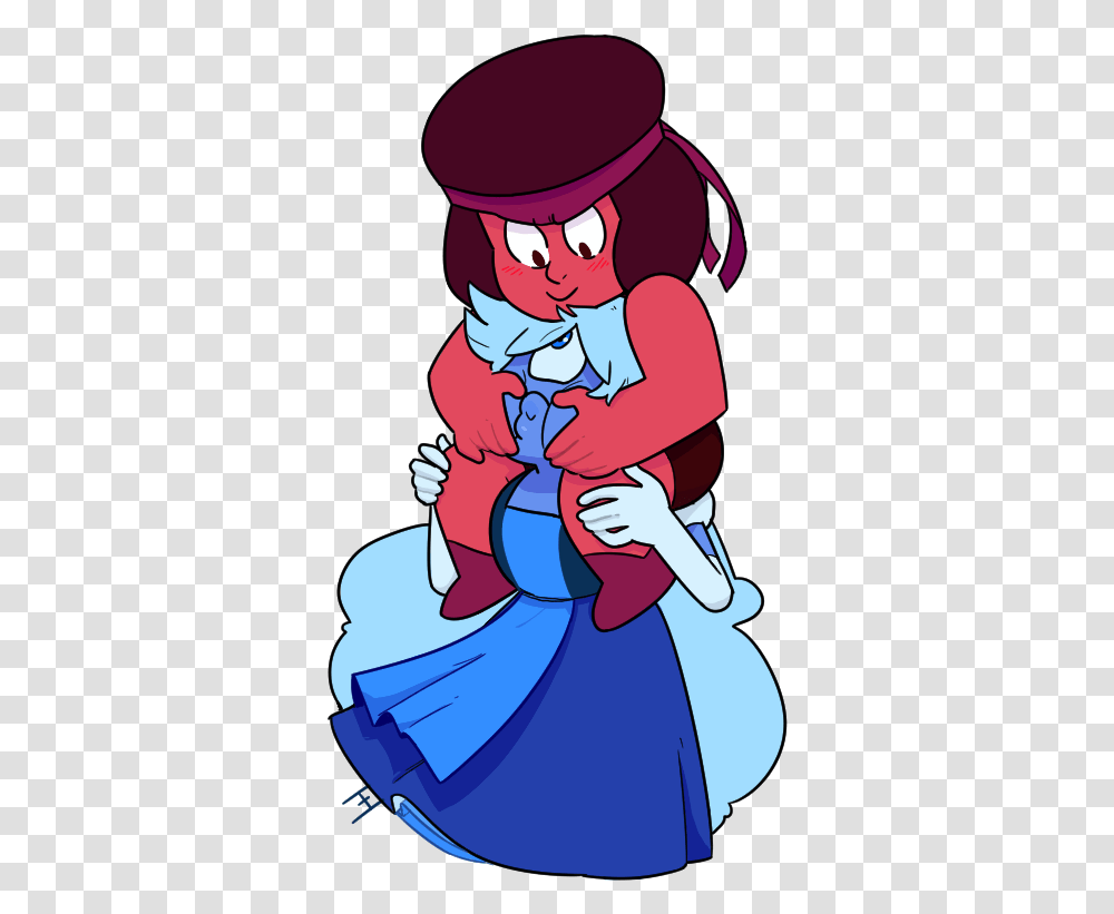 Steven Universe Ruby And Sapphire Download Steven Universe Ruby And Sapphire, Comics, Book, Manga, Person Transparent Png