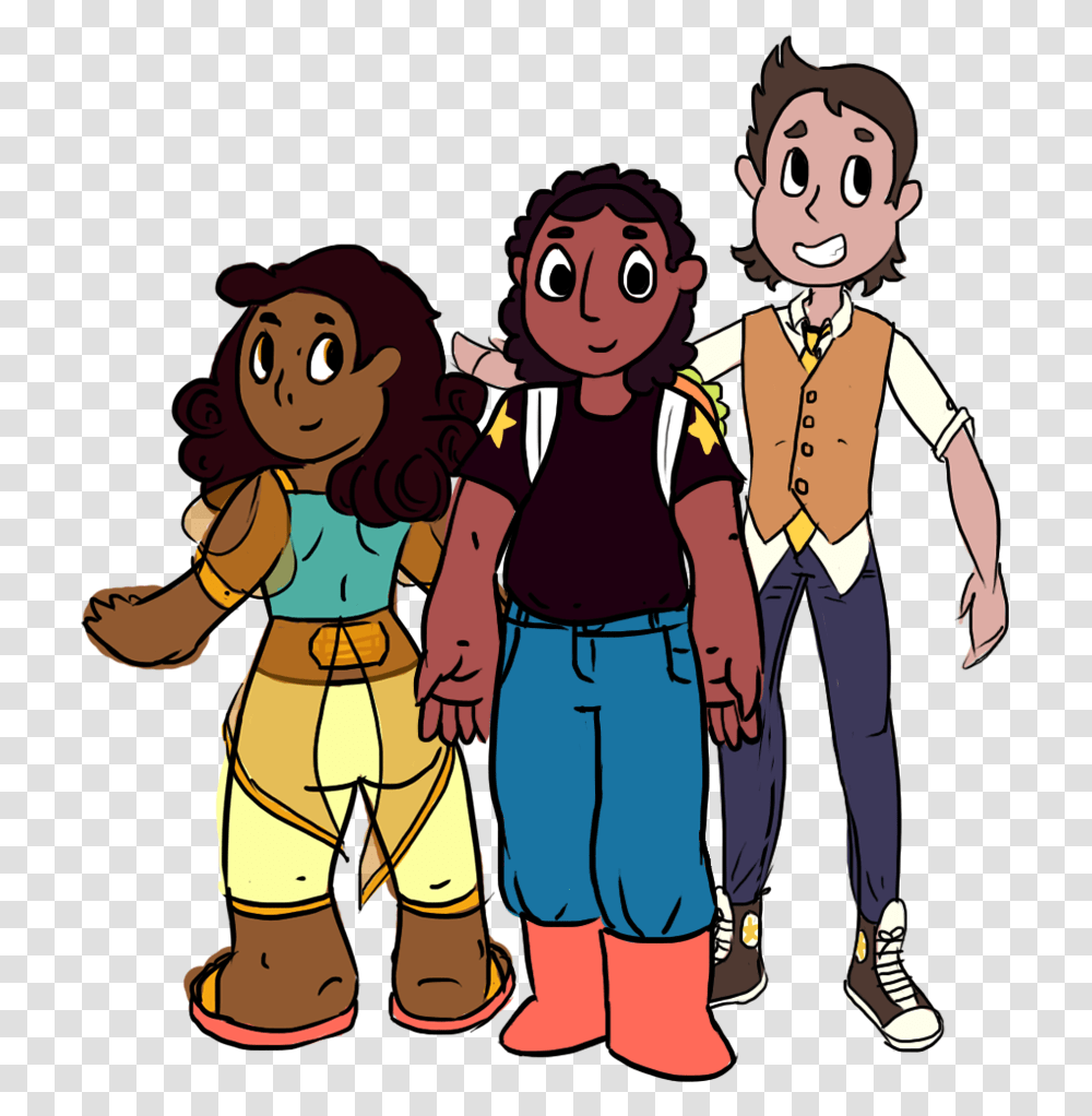 Steven Universe Steven And Connie Fanfiction Download Cartoon, People, Person, Human, Family Transparent Png