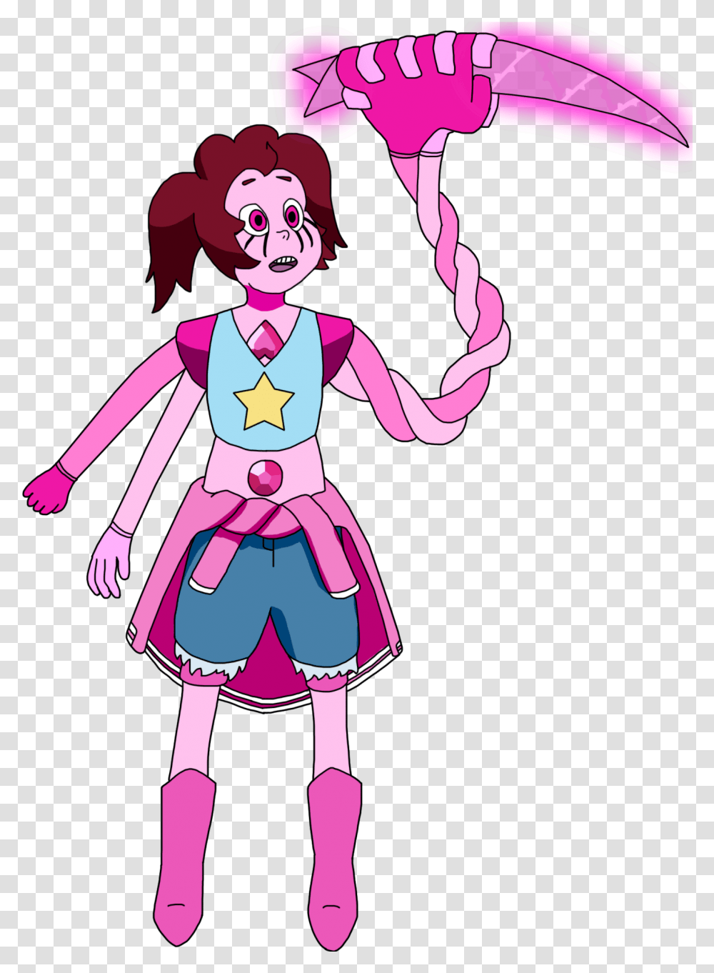 Steven Universe Steven And Spinel Fusion, Performer, Person, Costume, People Transparent Png