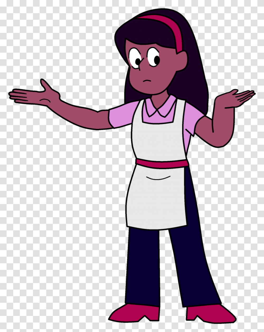 Steven Universe Wiki, Person, Female, Girl, Waiter Transparent Png