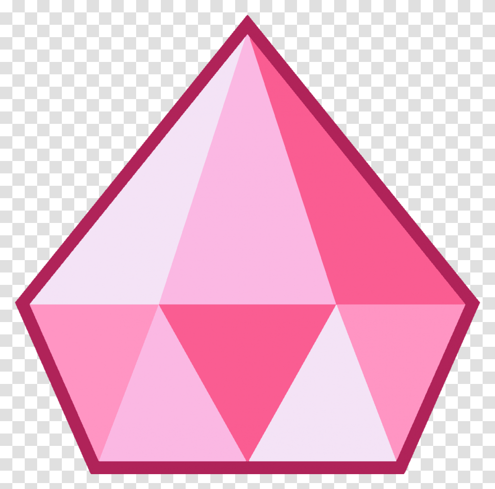 Steven Universe Wiki Steven Universe Pink Diamond Gem, Triangle, Rug Transparent Png