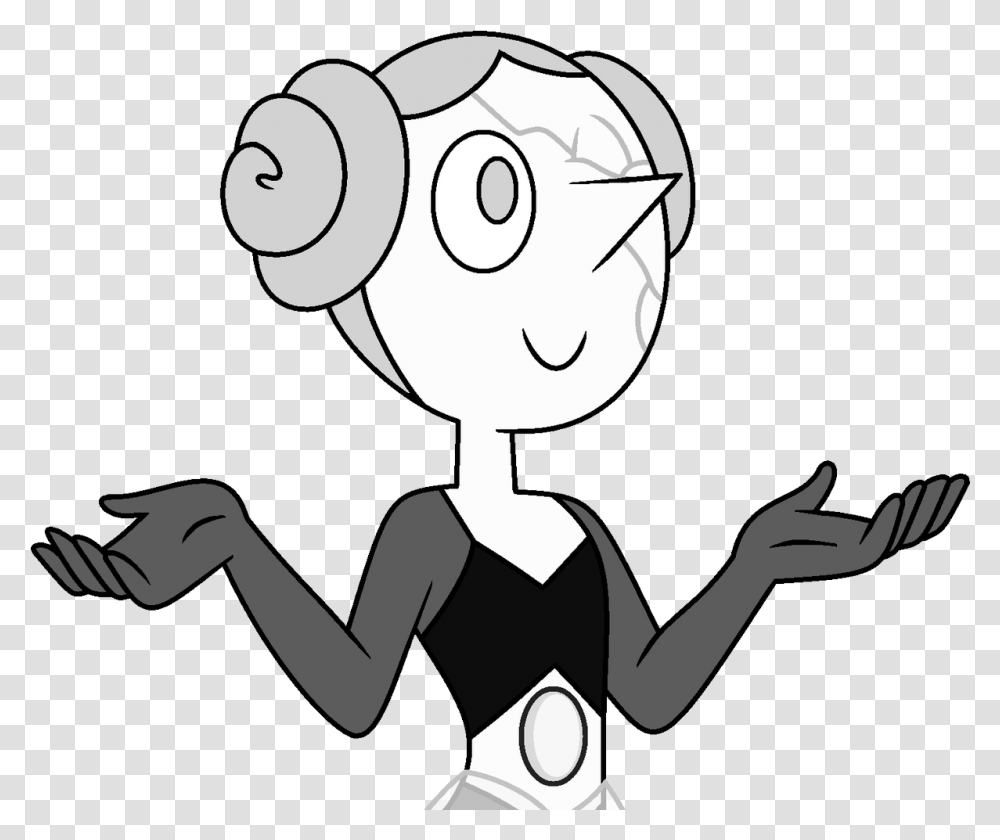 Steven Universe Wiki White Diamond Steven Universe Pearl, Electronics, Stencil, Video Gaming, Headphones Transparent Png