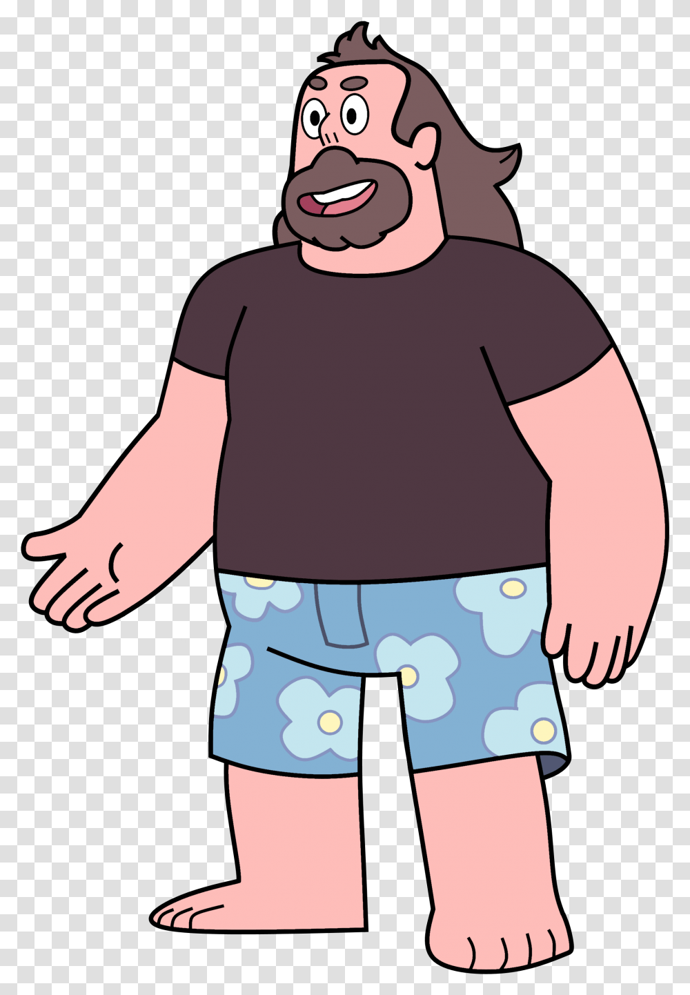 Steven Universe's Dad, Sleeve, Person, Shorts Transparent Png