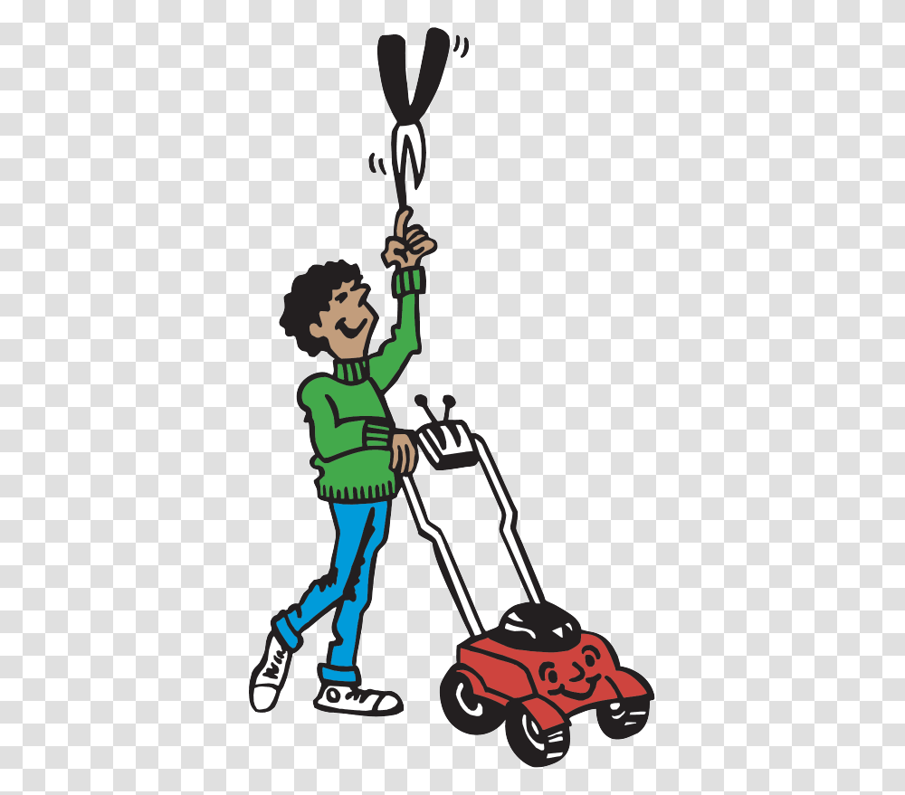 Steves Mowing, Lawn Mower, Person, Cleaning, Machine Transparent Png