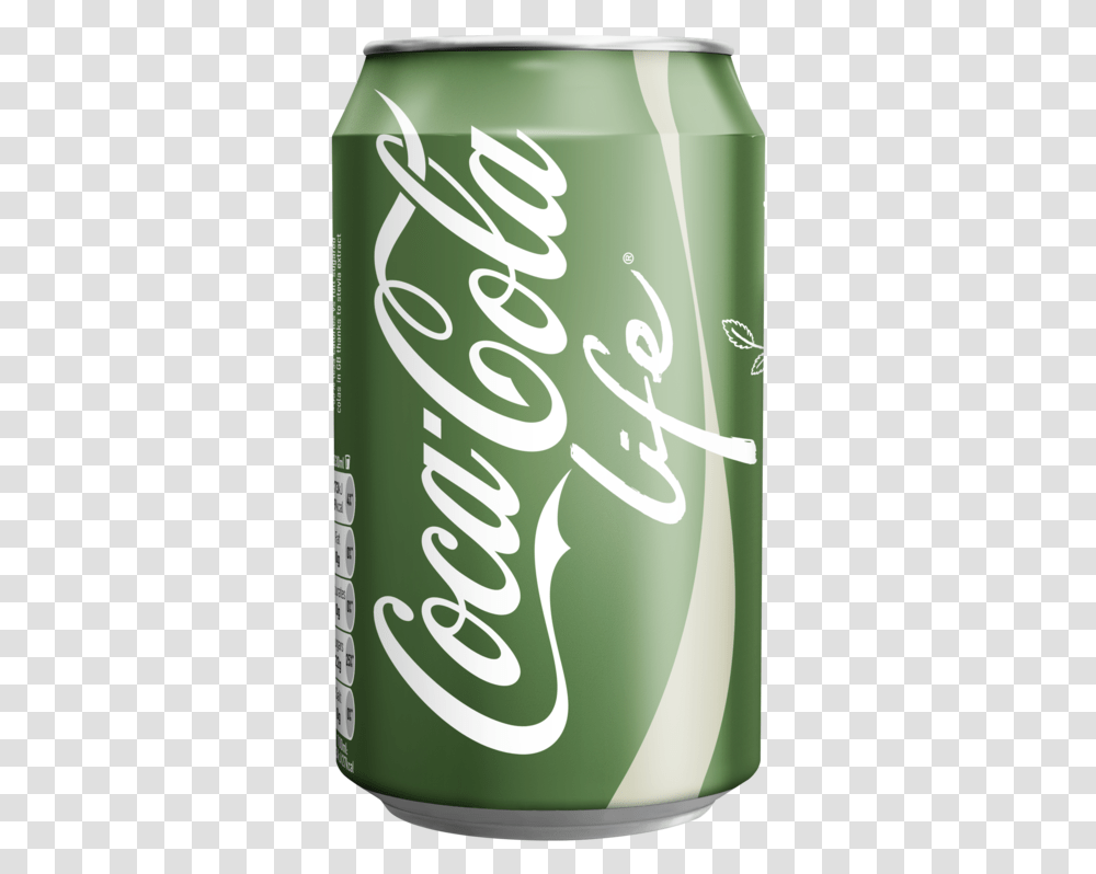 Stevia Coca Cola Life, Coke, Beverage, Drink, Soda Transparent Png