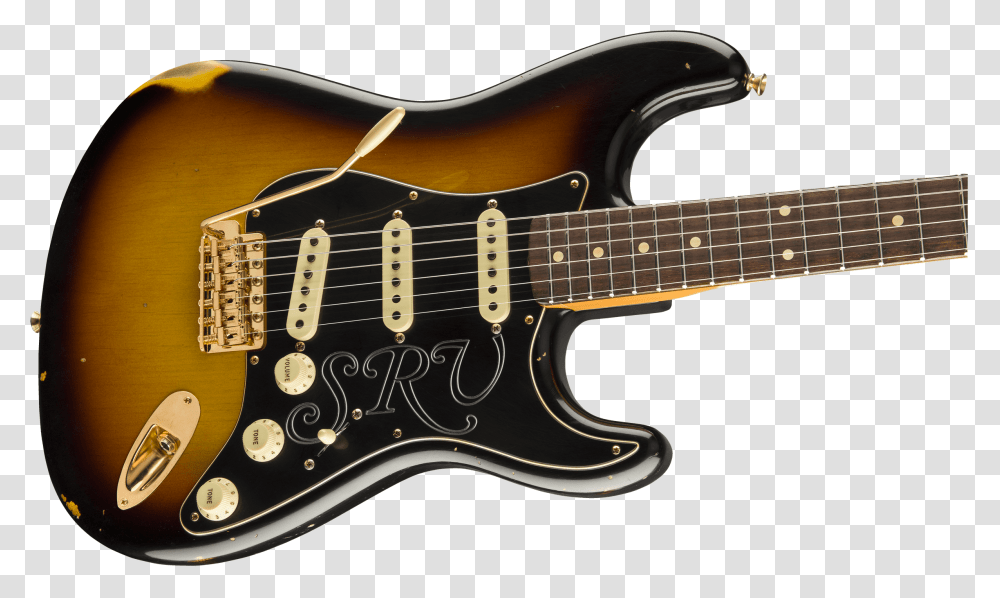 Stevie Ray Vaughan Signature Stratocaster Relic, Guitar, Leisure Activities, Musical Instrument, Electric Guitar Transparent Png