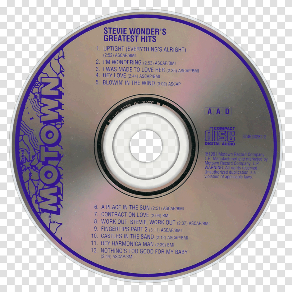 Stevie Wonder Talking Book Cd, Disk, Dvd Transparent Png