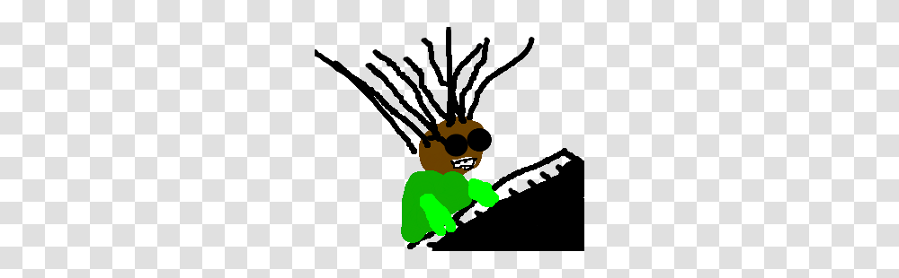 Stevie Wonder With Bad Hair Day Drawing, Pac Man, Person, Human, Super Mario Transparent Png