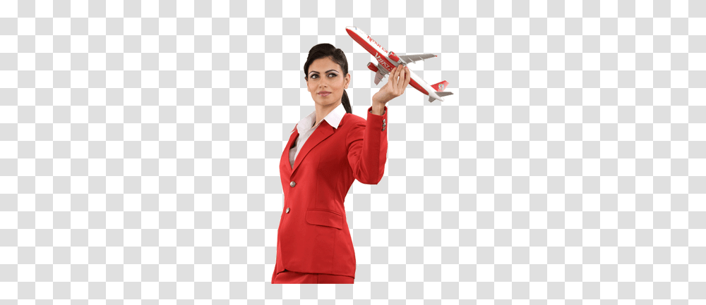 Stewardess, Person, Female, Suit Transparent Png