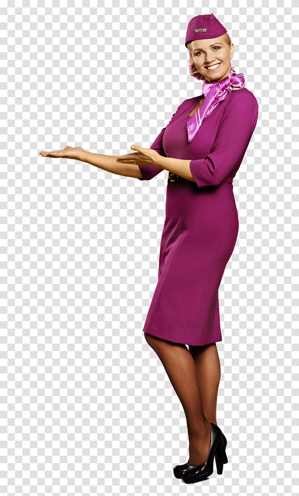Stewardess, Person, Sleeve, Female Transparent Png