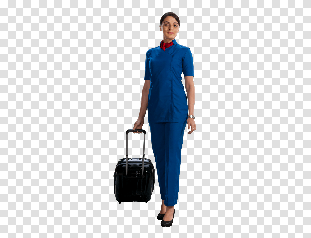 Stewardess, Person, Human, Apparel Transparent Png