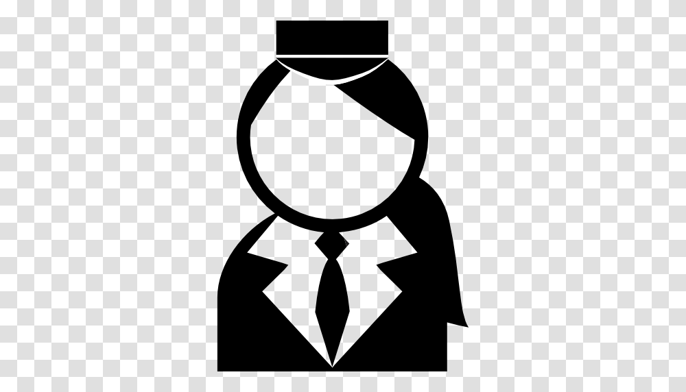 Stewardess, Person, Stencil, Recycling Symbol Transparent Png