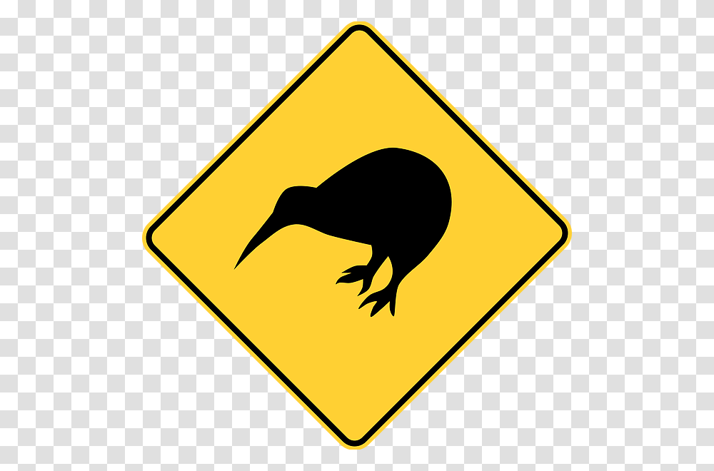 Stewart Island, Road Sign, Kiwi Bird, Animal Transparent Png