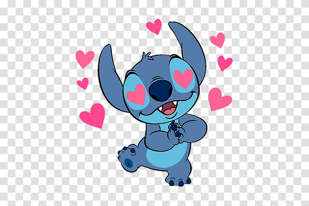 Stich Liloampstich Lilo And Stitch Kawaii Cute Heart Beut, Outdoors, Drawing, Flower Transparent Png