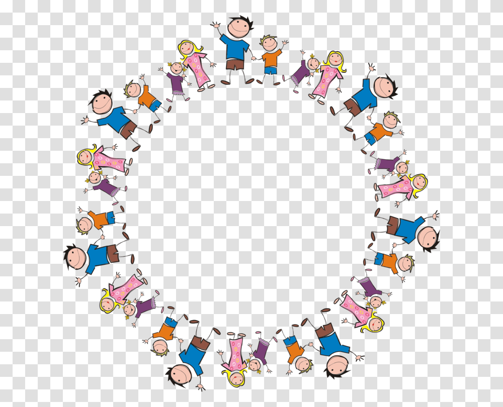 Stick Family Clipart Family Picture Cartoon Border, Accessories, Jewelry, Crowd, Person Transparent Png