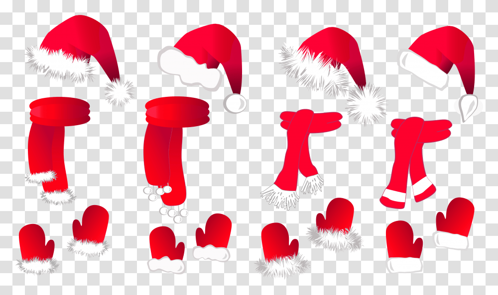 Stick Family With Santa Hats Clipart Santa Claus, Plant, Pin, Outdoors, Flower Transparent Png