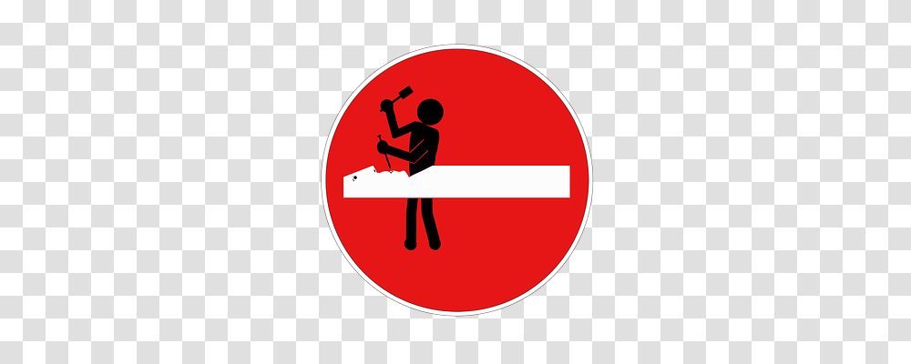 Stick Figure Transport, Sign, Road Sign Transparent Png