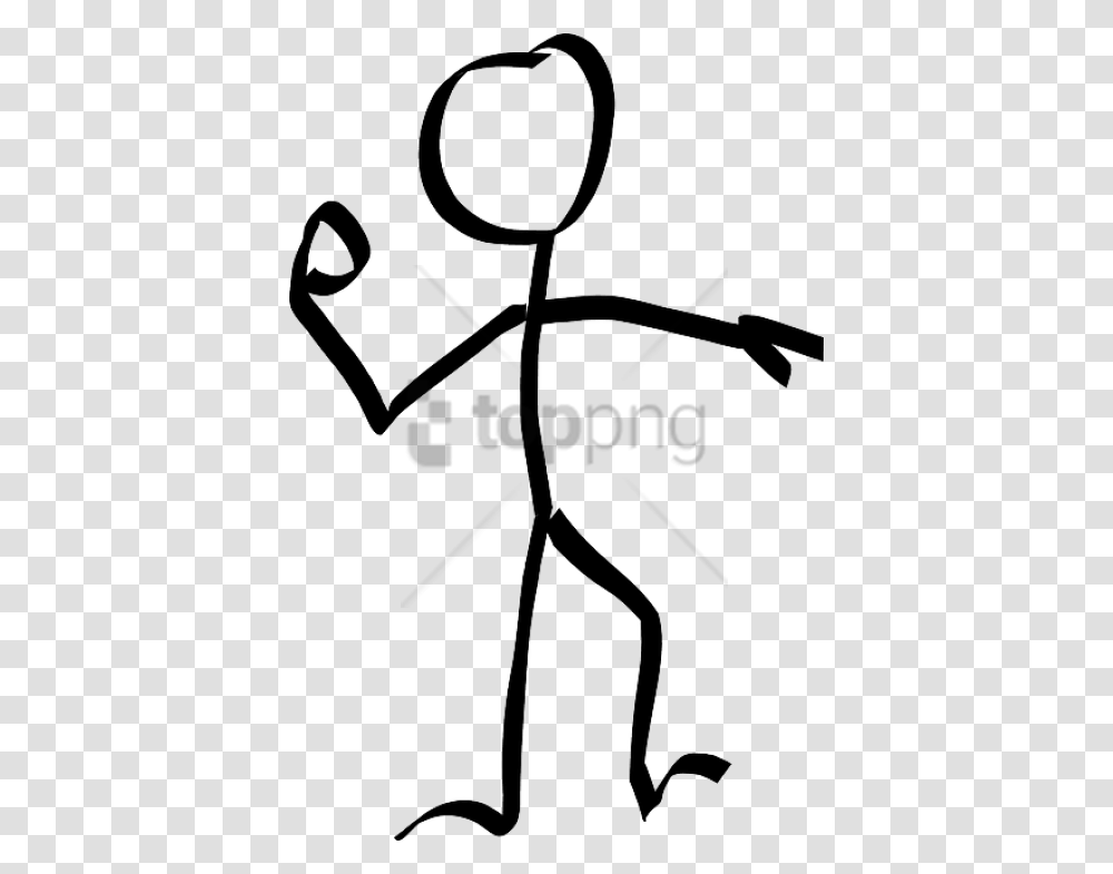 Stick Figure Background Stick Figure Throwing A Ball, Handwriting, Label, Bow Transparent Png
