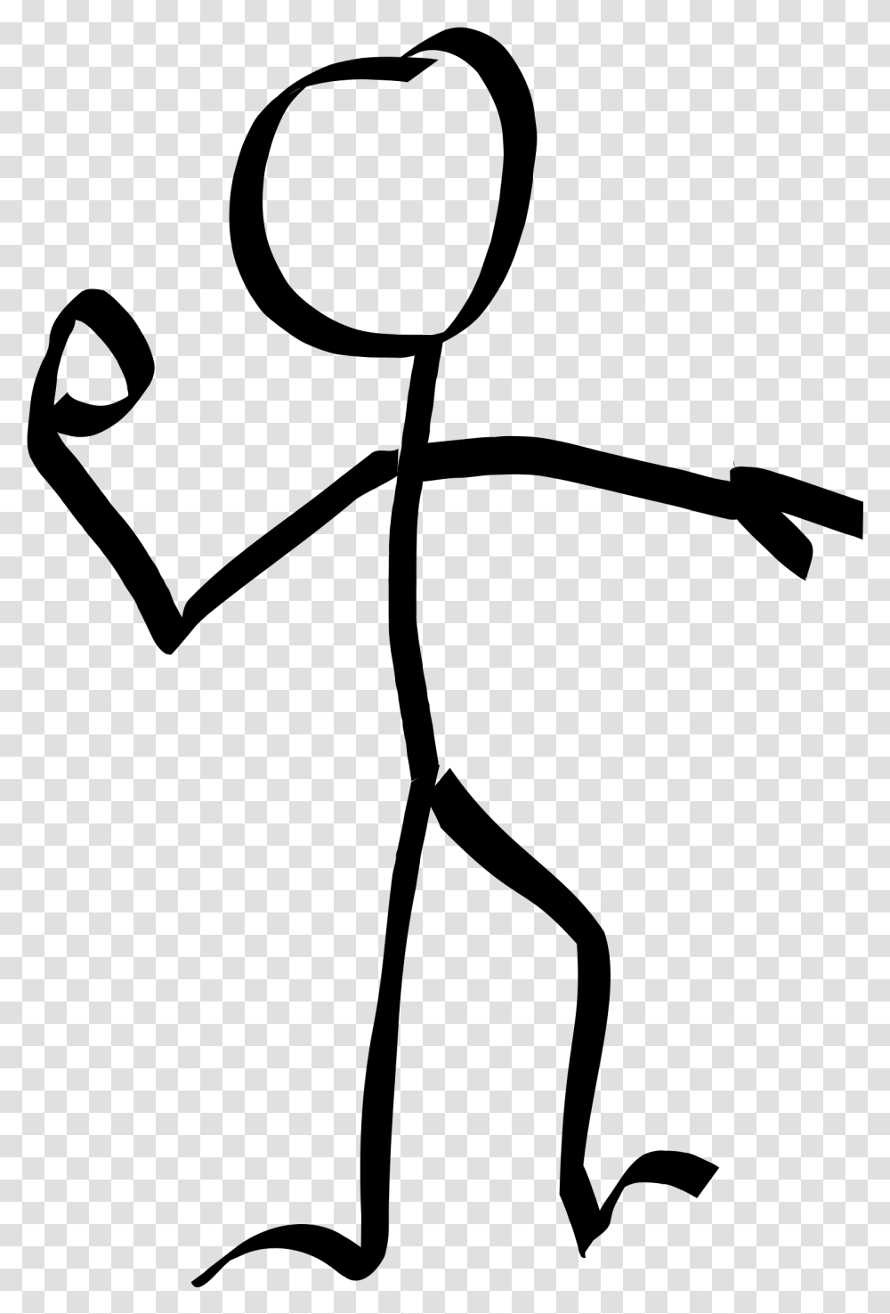 Stick Figure Computer Icons Drawing Download Matchstick Stick Figure Throwing A Ball, Gray, World Of Warcraft Transparent Png
