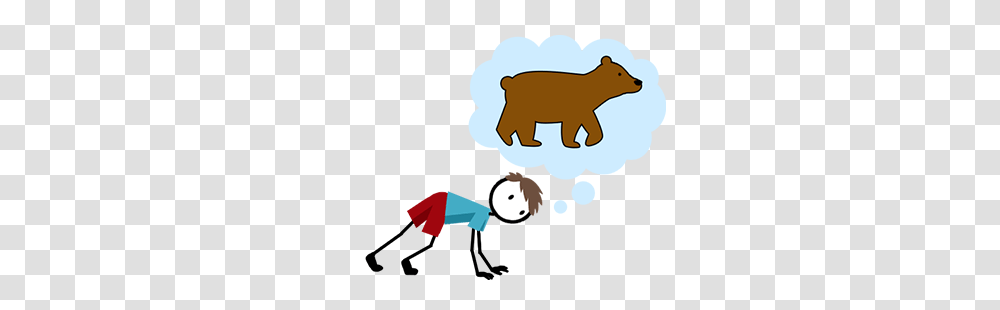 Stick Figure Crawling Cliparts For Your Inspiration, Mammal, Animal, Buffalo Transparent Png