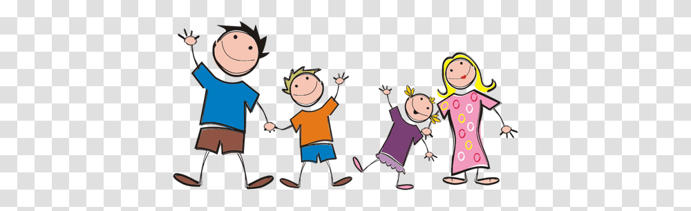 Stick Figure Family Vector Clip Art Happy Family Clipart, Leisure Activities, Ninja, Duel Transparent Png