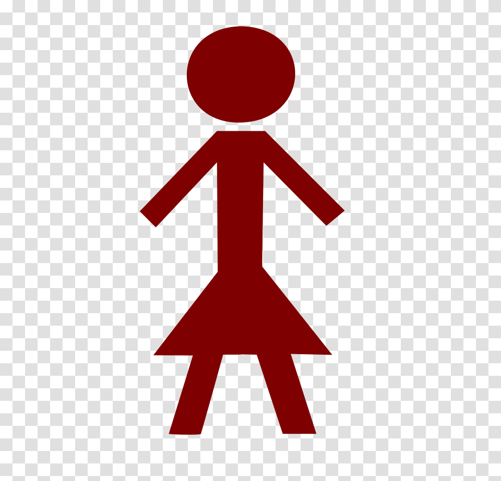 Stick Figure Female Clip Arts For Web, Cross, Sign, Road Sign Transparent Png