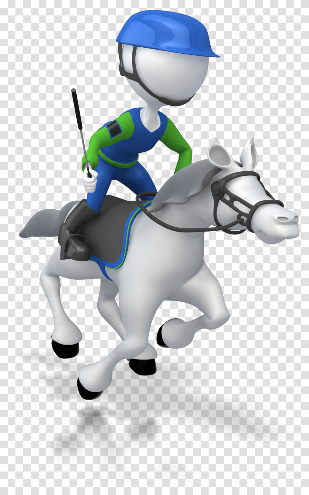 Stick Figure Jockey Riding Horse 1600 Clr, Toy, Adventure, Leisure Activities, Mammal Transparent Png