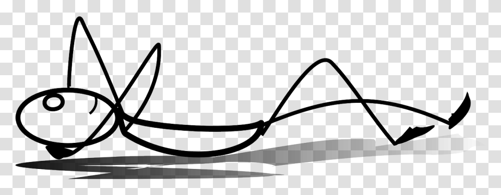 Stick Figure Laying Down, Bow, Transportation, Water, Vehicle Transparent Png