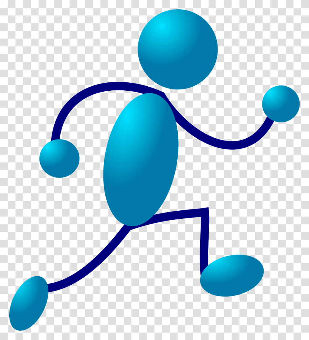 Stick Figure Running Clipart, Balloon, Electronics, Bubble Transparent Png