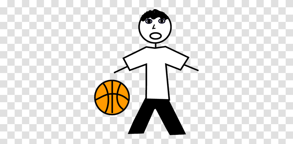 Stick Figure Shoot Basketball Hd Download Original Basketball Clip Art, Symbol, Logo, Cross, Text Transparent Png