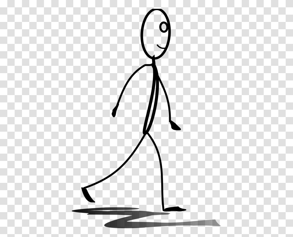 Stick Figure Walking Stick Drawing Art, Gray, World Of Warcraft Transparent Png