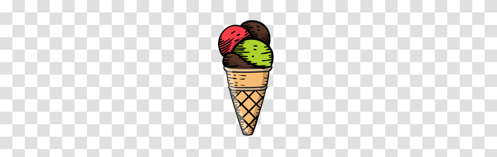 Stick Ice Cream Flat Icon, Dessert, Food, Creme, Cone Transparent Png