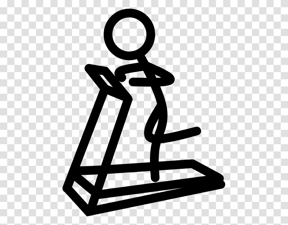 Stick Man Exercise Workout Equipment Physical Work Out Stick Man, Gray, World Of Warcraft Transparent Png