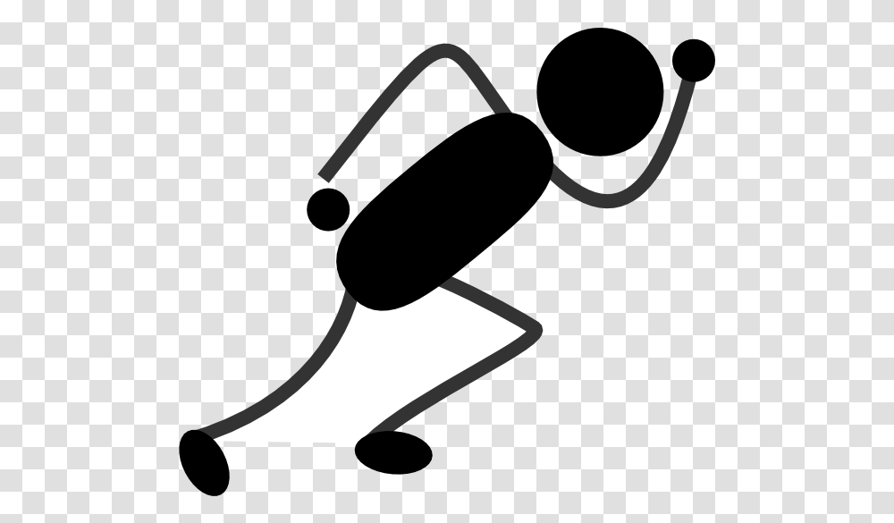 Stick Man Running Clipart Running Stick Figure Clipart, Axe, Leisure Activities, Face, Ninja Transparent Png