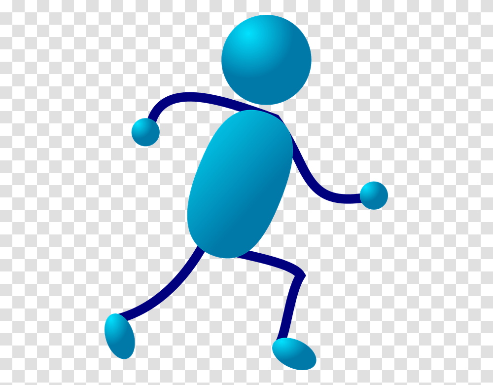 Stick Man Running Group With Items, Silhouette, Balloon, Cushion, Animal Transparent Png