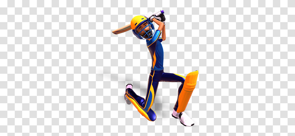 Stick Sports The Home Of Stick Cricket And Stick Tennis Kick American Football, Person, Helmet, Clothing, People Transparent Png