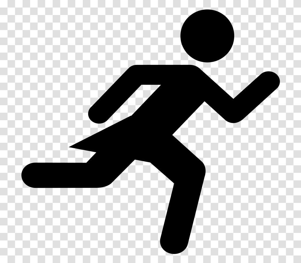 Stick Woman Running, Gray, World Of Warcraft Transparent Png