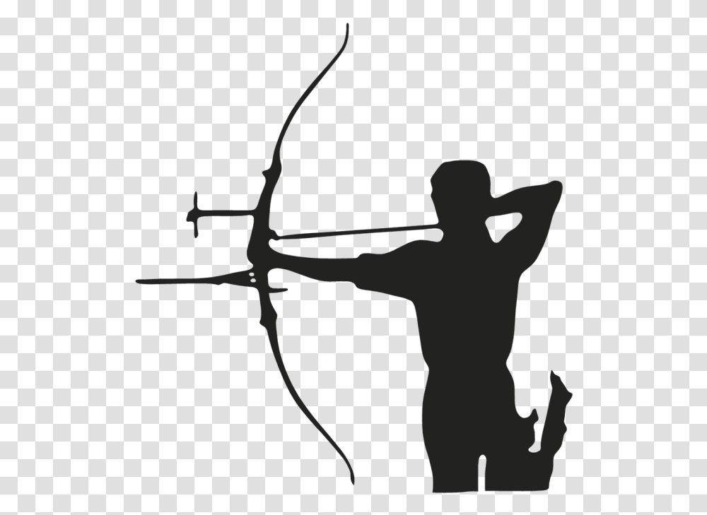 Sticker Archery Bow And Arrow Tir A L Arc, Sport, Sports Transparent Png