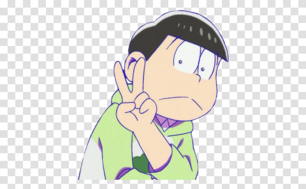 Sticker By S O Background Osomatsu San Icons, Drawing, Face, Girl Transparent Png