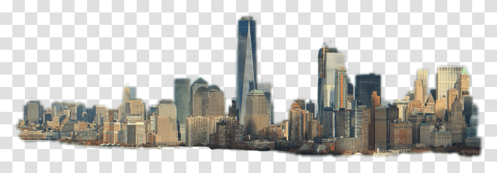 Sticker Cityscape Newyorkcity Buildings Cityscape, High Rise, Urban, Town, Metropolis Transparent Png