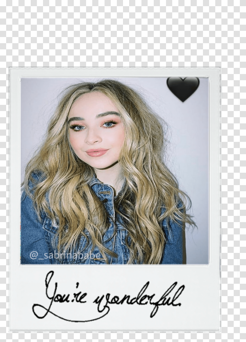 Sticker Criminalminds Sabrina Carpenter Signature, Face, Person, Female Transparent Png