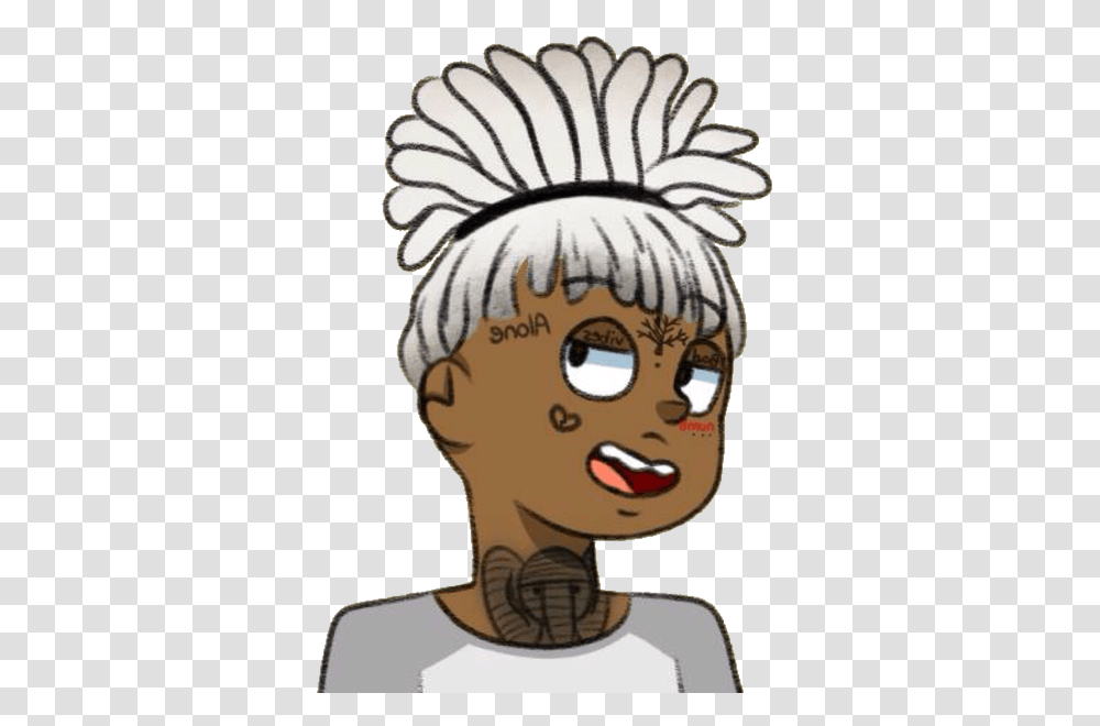 Sticker De Jfed Sur Other Xxxtentacion Dessin Xxx, Face, Drawing, Head Transparent Png