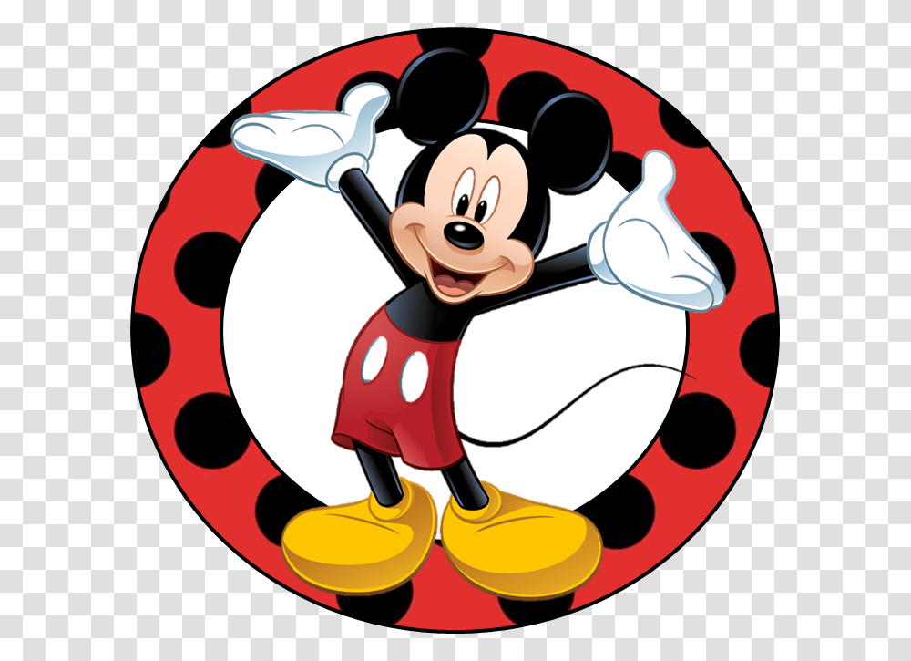 Sticker De Mickey Mouse, Dish, Meal, Food, Life Buoy Transparent Png