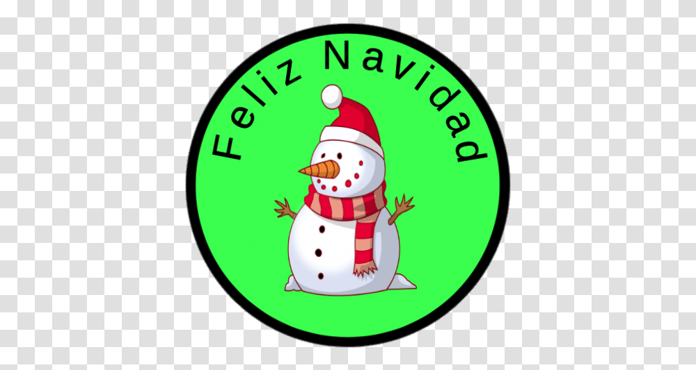 Sticker De Navidad, Nature, Outdoors, Snow, Snowman Transparent Png