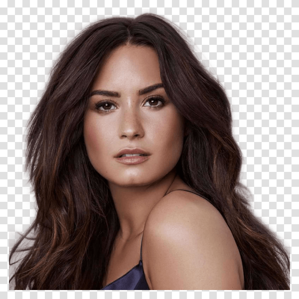Sticker Demi Lovato Demilovato Demi Lovato Background, Face, Person, Human, Female Transparent Png