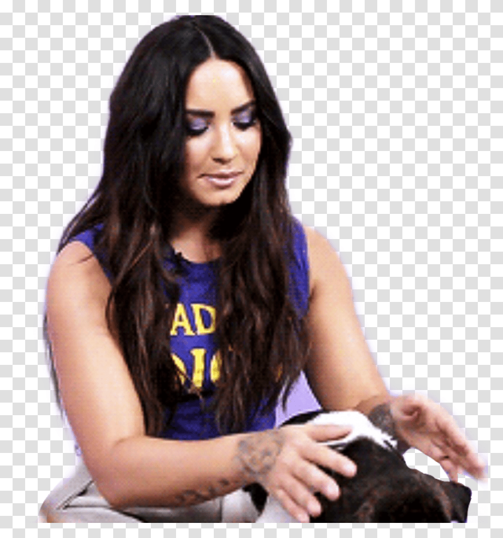Sticker Demi Lovato Demilovato Freetoed Girl, Person, Finger, Leisure Activities Transparent Png